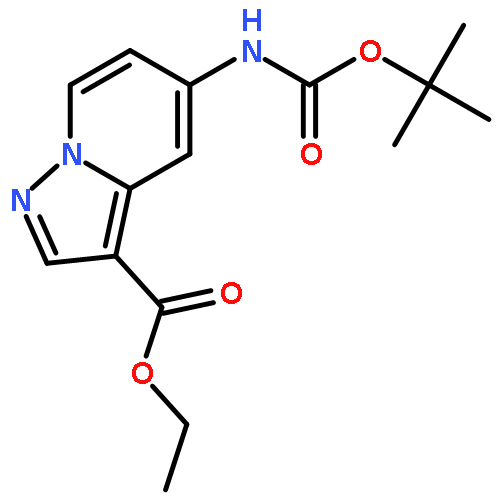 Ethyl 5-((tert-butoxycarbonyl)amino)pyrazolo[1,5-a]pyridine-3-carboxylate