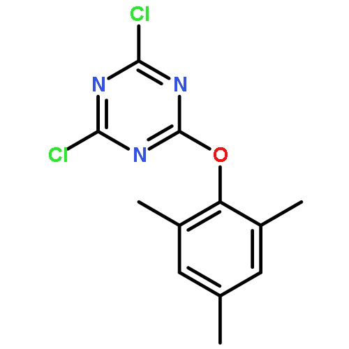 1,3,5-Triazine, 2,4-dichloro-6-(2,4,6-trimethylphenoxy)-