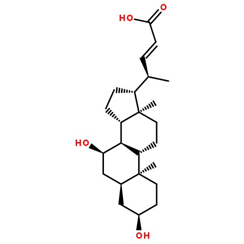 Chol-22-en-24-oic acid, 3,7-dihydroxy-, (3a,5b,7a,22E)-