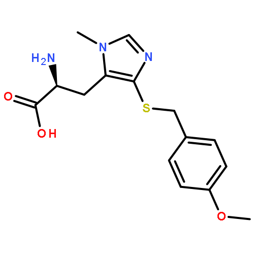 L-HISTIDINE, 5-[[(4-METHOXYPHENYL)METHYL]THIO]-3-METHYL-