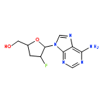 Adenosine,2',3'-dideoxy-2'-fluoro-