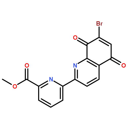 2-Pyridinecarboxylic acid,6-(7-bromo-5,8-dihydro-5,8-dioxo-2-quinolinyl)-, methyl ester