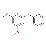 2-Pyrimidinamine,4,6-dimethoxy-N-phenyl-