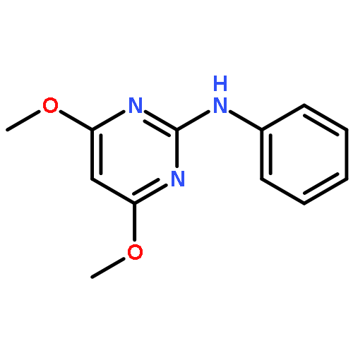 2-Pyrimidinamine,4,6-dimethoxy-N-phenyl-