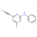 4-Methyl-N-phenyl-6-(prop-1-ynyl)pyrimidin-2-amine