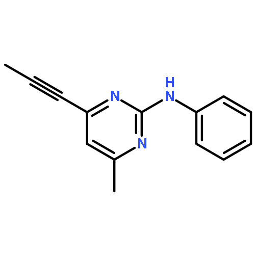 4-Methyl-N-phenyl-6-(prop-1-ynyl)pyrimidin-2-amine