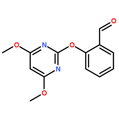 2-(4,6-dimethoxypyrimidin-2-yl)oxybenzaldehyde