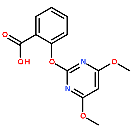 2-((4,6-Dimethoxypyrimidin-2-yl)oxy)benzoic acid