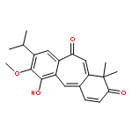 1H-Dibenzo[a,d]cycloheptene-2,10-dione,6-hydroxy-7-methoxy-1,1-dimethyl-8-(1-methylethyl)-