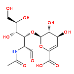 D-Glucose,2-(acetylamino)-2-deoxy-3-O-(4-deoxy-a-L-threo-hex-4-enopyranuronosyl)-