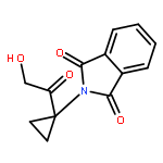 2-[1-(2-hydroxyacetyl)cyclopropyl]isoindole-1,3-dione