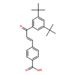 Benzoic acid,4-[(1E)-3-[3,5-bis(1,1-dimethylethyl)phenyl]-3-oxo-1-propen-1-yl]-