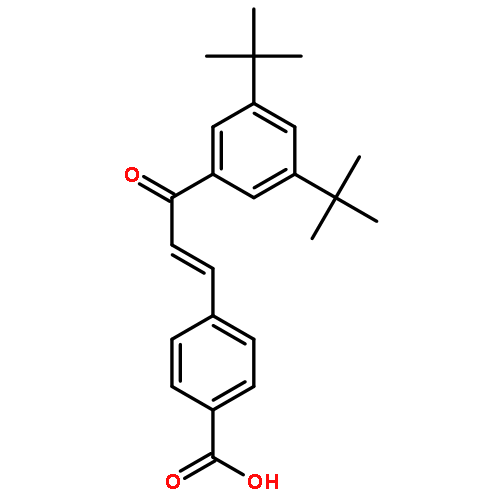 Benzoic acid,4-[(1E)-3-[3,5-bis(1,1-dimethylethyl)phenyl]-3-oxo-1-propen-1-yl]-