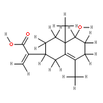 1beta-hydroxy-eudesma-4,11(13)-dien-12-oic acid