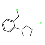 Pyrrolidine, 1-[2-(chloromethyl)phenyl]-, hydrochloride