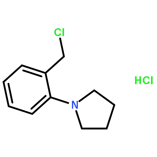 Pyrrolidine, 1-[2-(chloromethyl)phenyl]-, hydrochloride