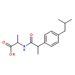 (2S)-2-(2-(4-Isobutylphenyl)propanamido)propanoic acid