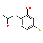 Acetamide,N-[2-hydroxy-4-(methylthio)phenyl]-