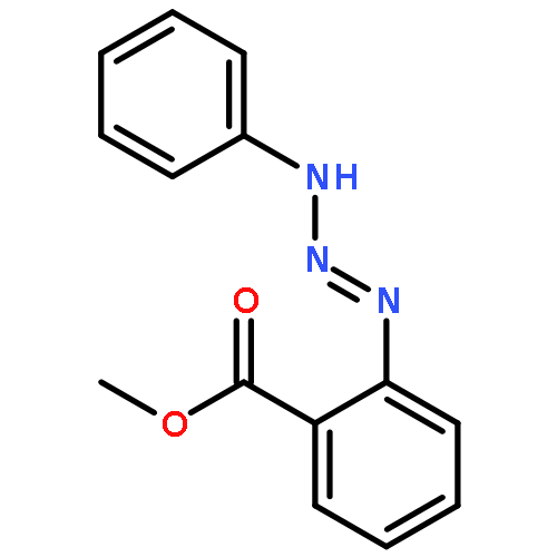 Benzoic acid, 2-(3-phenyl-1-triazenyl)-, methyl ester