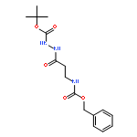 Hydrazinecarboxylic acid,2-[1-oxo-3-[[(phenylmethoxy)carbonyl]amino]propyl]-, 1,1-dimethylethylester