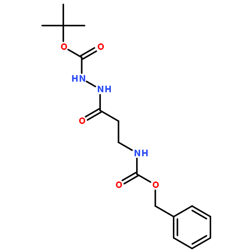 Hydrazinecarboxylic acid,2-[1-oxo-3-[[(phenylmethoxy)carbonyl]amino]propyl]-, 1,1-dimethylethylester