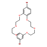 Dibenzo[b,k][1,4,7,10,13,16]hexaoxacyclooctadecin, 2,13-dibromo-6,7,9,10,17,18,20,21-octahydro-