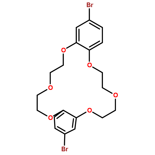 Dibenzo[b,k][1,4,7,10,13,16]hexaoxacyclooctadecin, 2,13-dibromo-6,7,9,10,17,18,20,21-octahydro-