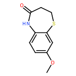 1,5-Benzothiazepin-4(5H)-one, 2,3-dihydro-8-methoxy-