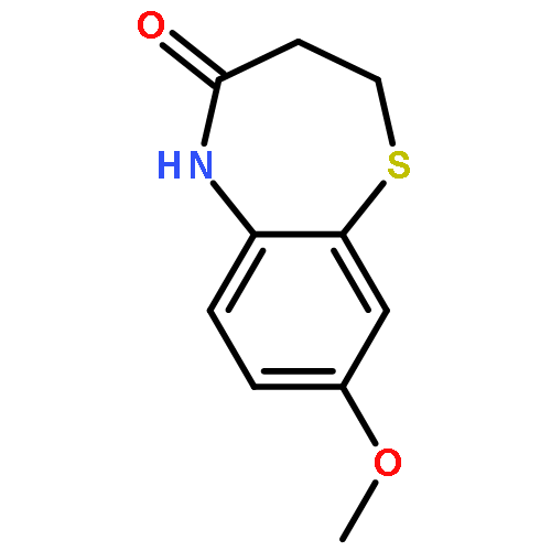 1,5-Benzothiazepin-4(5H)-one, 2,3-dihydro-8-methoxy-