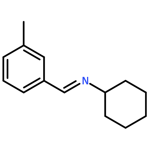 Cyclohexanamine, N-[(3-methylphenyl)methylene]-