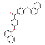 Methanone, bis[4-(1-naphthalenyloxy)phenyl]-