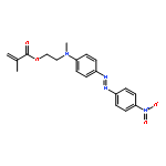 2-Propenoic acid, 2-methyl-, 2-[methyl[4-[(4-nitrophenyl)azo]phenyl]amino]ethyl ester