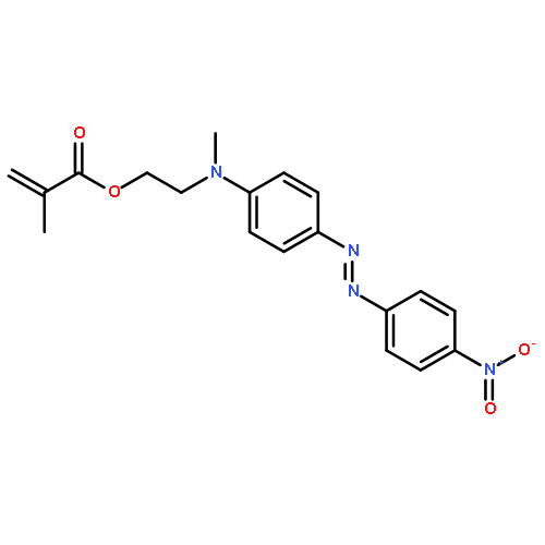 2-Propenoic acid, 2-methyl-, 2-[methyl[4-[(4-nitrophenyl)azo]phenyl]amino]ethyl ester