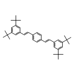 Benzene, 1,4-bis[2-[3,5-bis(1,1-dimethylethyl)phenyl]ethenyl]-