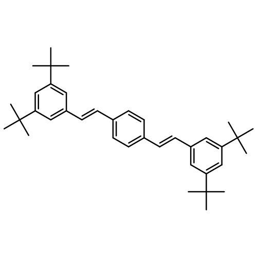 Benzene, 1,4-bis[2-[3,5-bis(1,1-dimethylethyl)phenyl]ethenyl]-