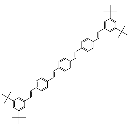 Benzene,1,4-bis[2-[4-[2-[3,5-bis(1,1-dimethylethyl)phenyl]ethenyl]phenyl]ethenyl]-