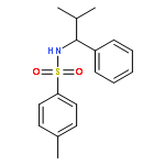 Benzenesulfonamide, 4-methyl-N-(2-methyl-1-phenylpropyl)-
