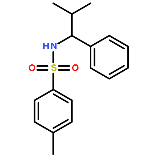 Benzenesulfonamide, 4-methyl-N-(2-methyl-1-phenylpropyl)-