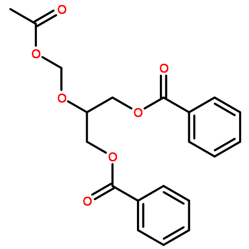 1,3-Propanediol,2-[(acetyloxy)methoxy]-, 1,3-dibenzoate