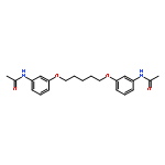 Acetamide, N,N'-[1,5-pentanediylbis(oxy-3,1-phenylene)]bis-