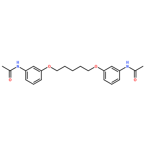 Acetamide, N,N'-[1,5-pentanediylbis(oxy-3,1-phenylene)]bis-