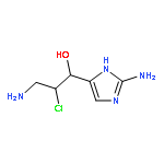 1H-Imidazole-5-methanol,2-amino-a-[(1S)-2-amino-1-chloroethyl]-, (aS)-