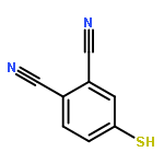 1,2-Benzenedicarbonitrile, 4-mercapto-