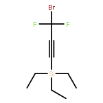 Silane, (3-bromo-3,3-difluoro-1-propynyl)triethyl-