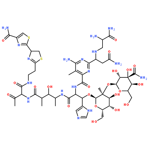 phleomycin from streptomyces verticillus