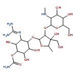 D-myo-Inositol,O-2-deoxy-2-(methylamino)-a-L-glucopyranosyl-(1®2)-O-5-deoxy-3-C-(hydroxymethyl)-a-L-lyxofuranosyl-(1®2)-1-[(aminoiminomethyl)amino]-1-deoxy-, 5-carbamate