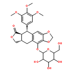 (5aS,8aS,9R)-8-oxo-9-(3,4,5-trimethoxyphenyl)-5,5a,6,8,8a,9-hexahydrofuro[3',4':6,7]naphtho[2,3-d][1,3]dioxol-4-yl hexopyranoside