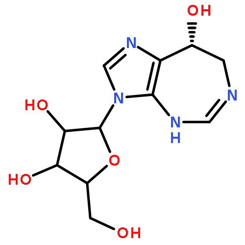 Imidazo[4,5-d][1,3]diazepin-8-ol,3,4,7,8-tetrahydro-3-b-D-ribofuranosyl-, (8R)-