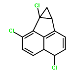 3H-Cycloprop[a]acenaphthylene, 3,6,6b-trichloro-3a,6b,7,7a-tetrahydro-