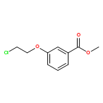 Benzoic acid, 3-(2-chloroethoxy)-, methyl ester